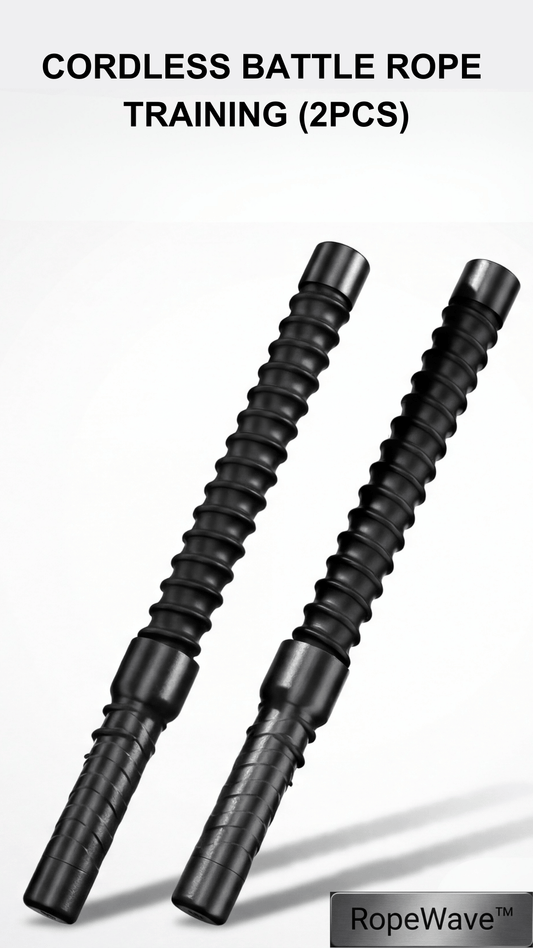 RopeWave™ Pro Cordless Battle Ropes (2-Pack)