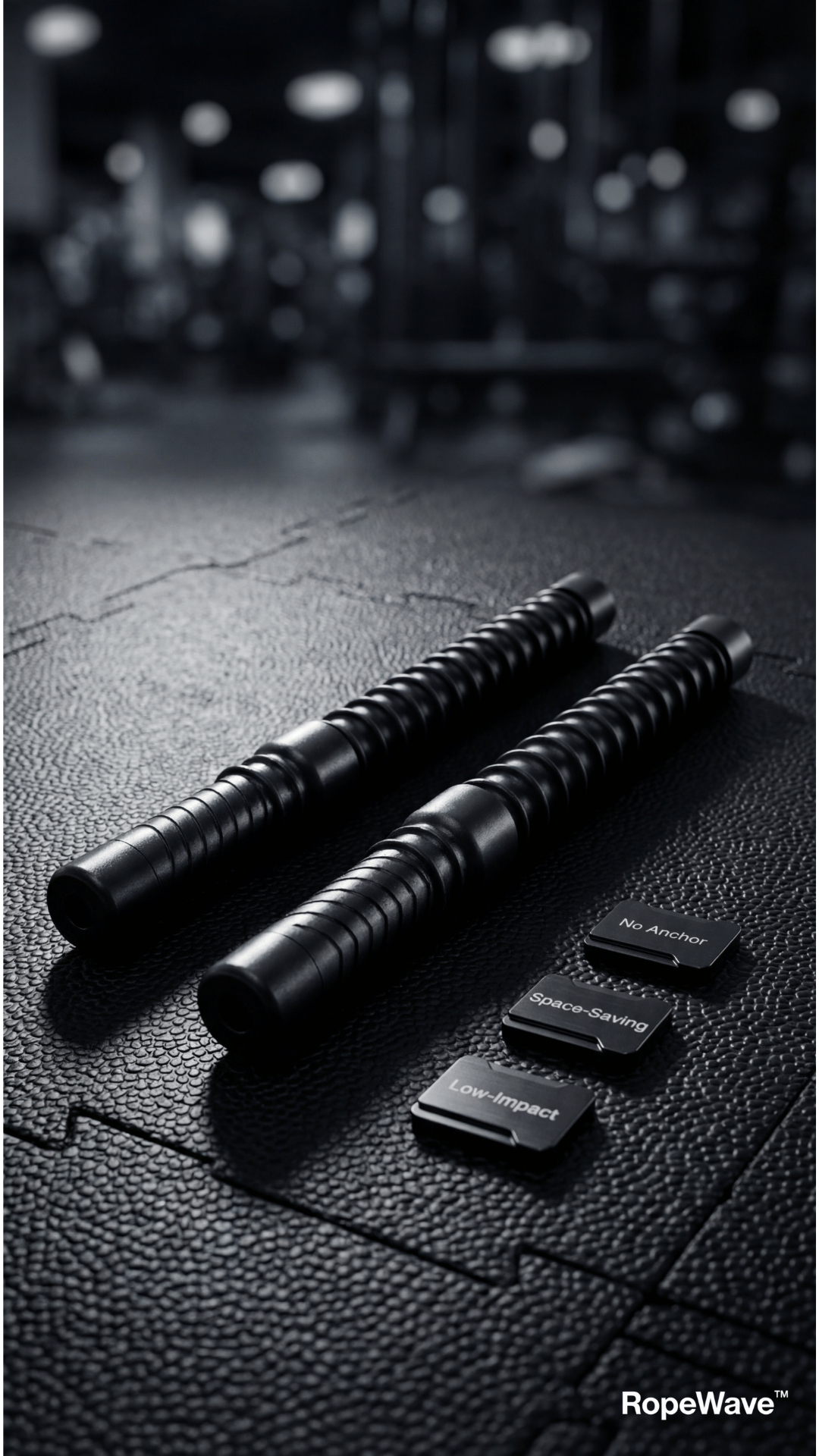 RopeWave™ Pro Cordless Battle Ropes (2-Pack)